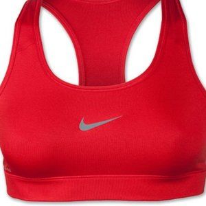 Red Nike Pro Sports Bra